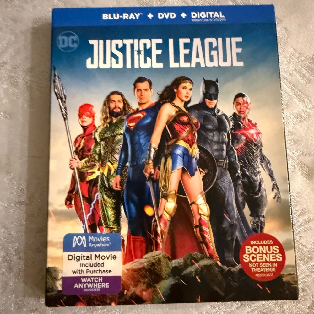 Justice League Blu‑ray + DVD